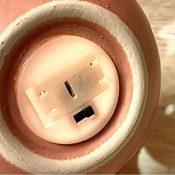 NEW Light up Pink Ceramic Moon and Stars Cauldron Halloween Decoration W… - Picture 4 of 4